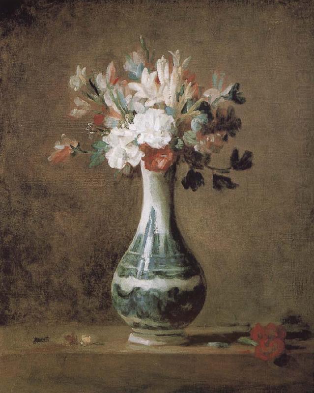 Carnation flowers, Jean Baptiste Simeon Chardin